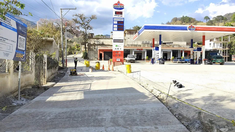 Avance de obra — Grupo de trabajo en pavimentación